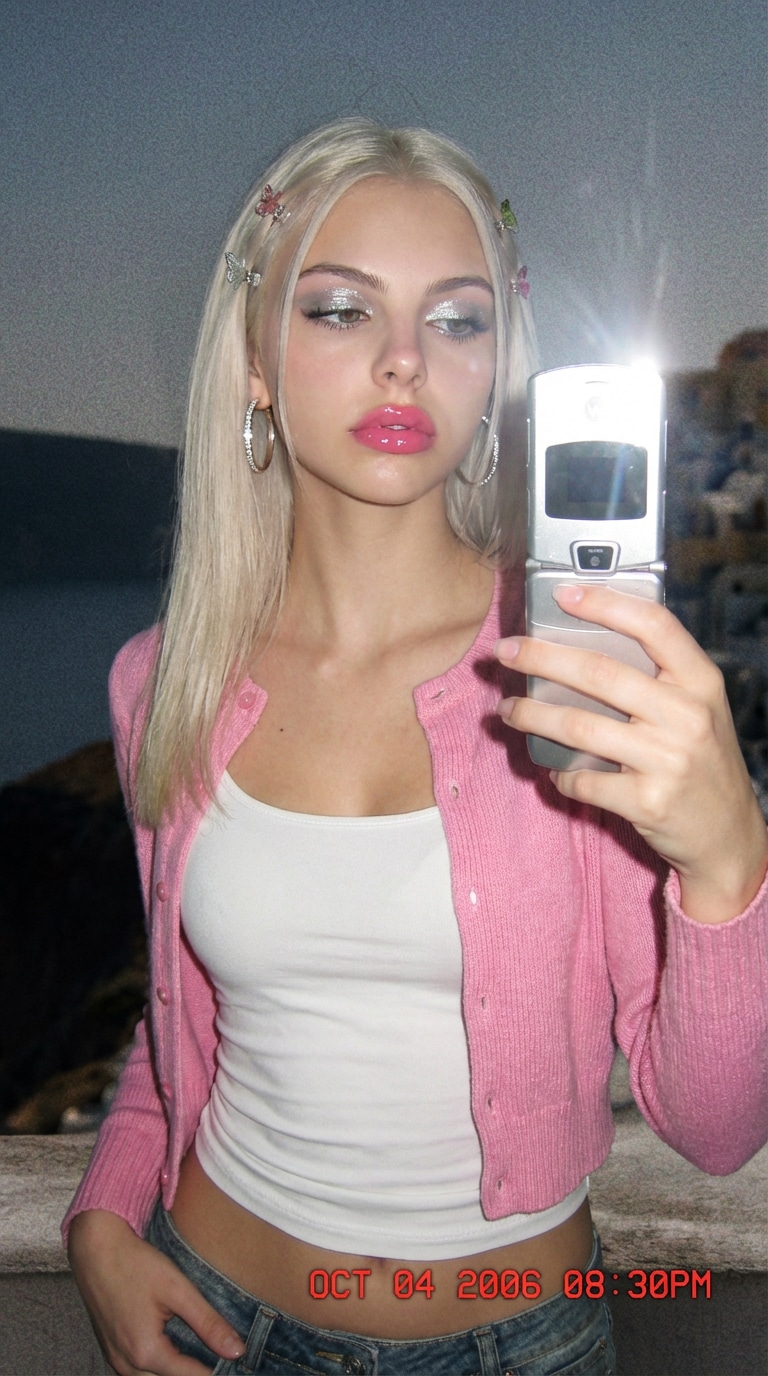 2000s ai filter effect