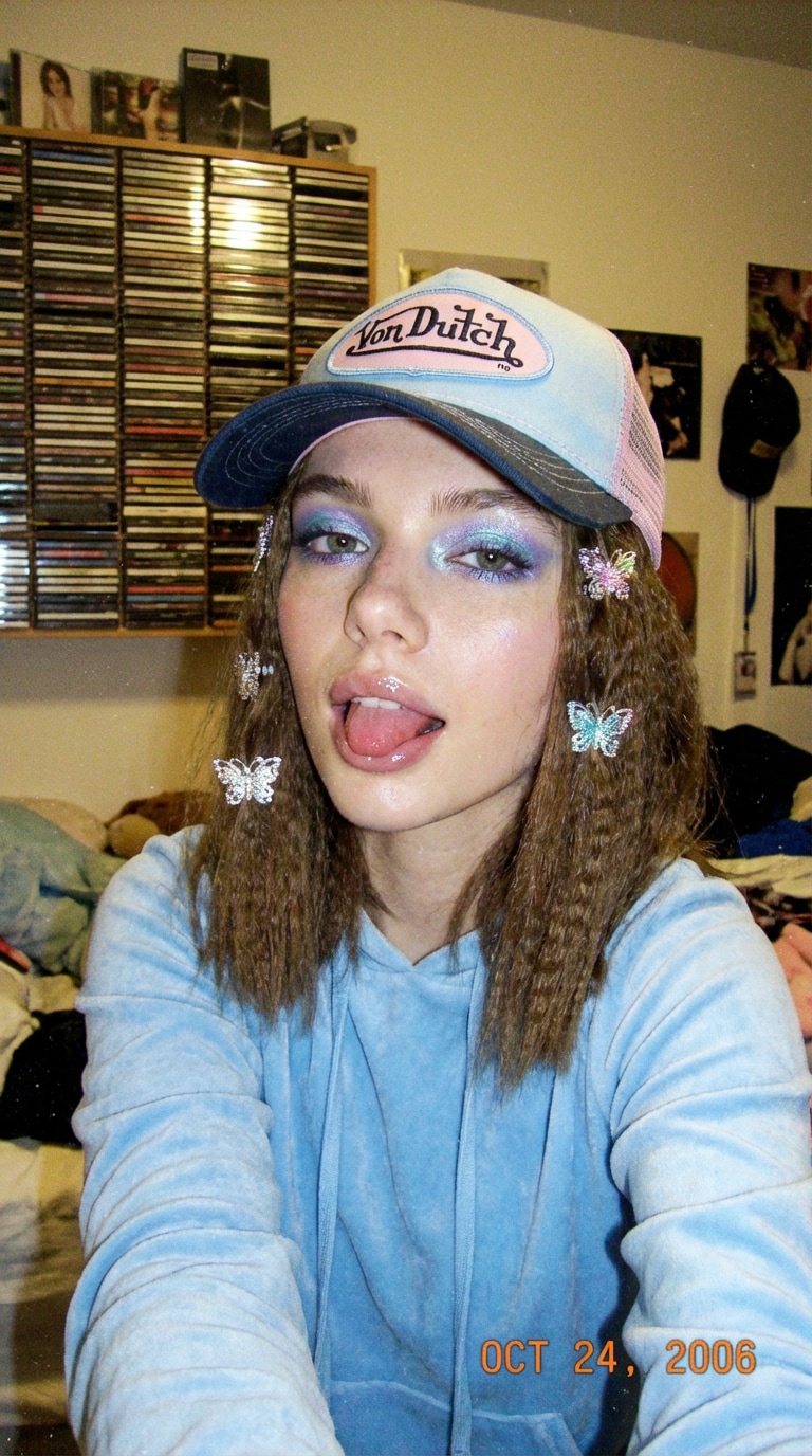 2000s ai filter effect