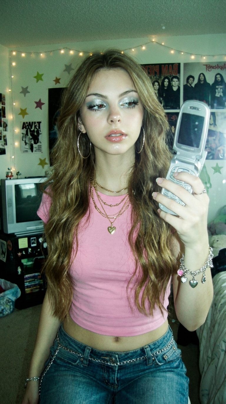 2000s ai filter effect