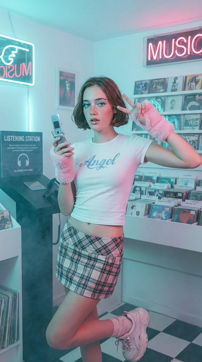 2000s ai filter effect