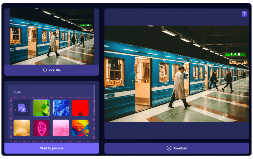 Free Color Match Between Photos Media.io Online Image Filters