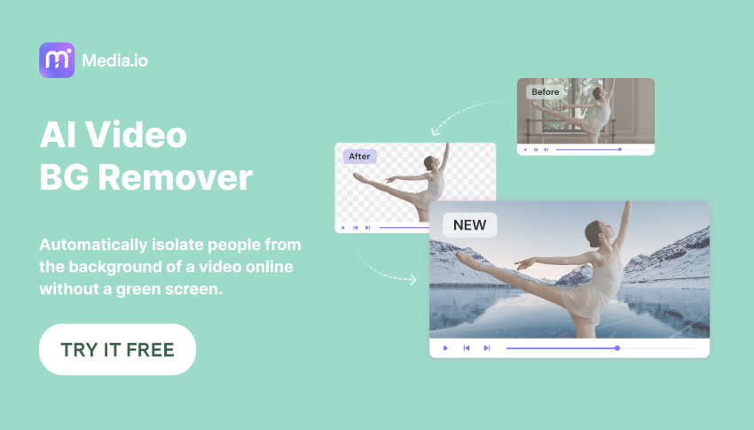 MediaIO video background là một công cụ rất tiện lợi và hiệu quả để loại bỏ nền video. Bạn sẽ không phải lo ngại về sự lộn xộn hay khó khăn khi sử dụng nhờ vào chất lượng cao và tính năng đa dạng của công cụ này.