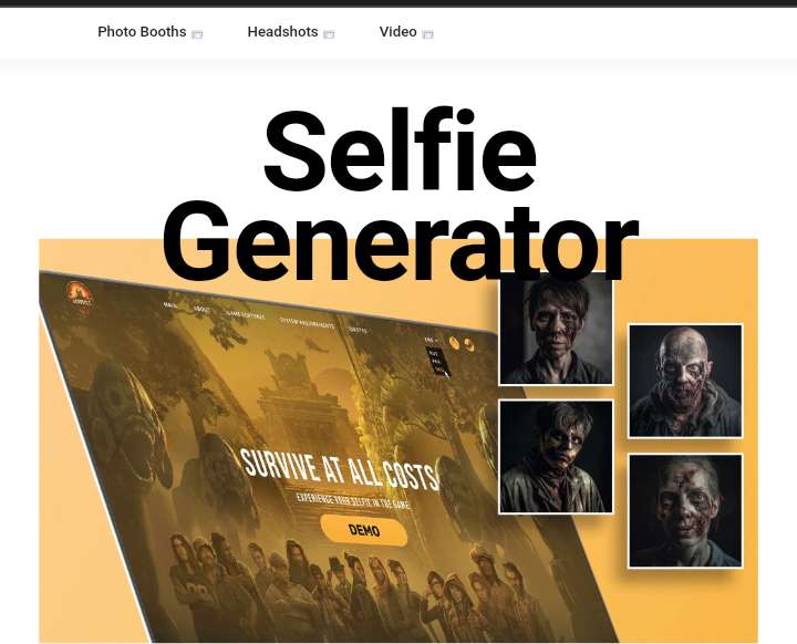 Snapbar IA image selfie generator