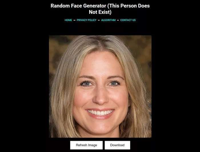 ai face generator This Person Does Not Exist