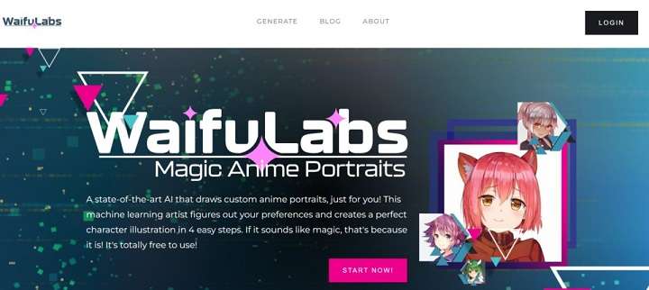 ai anime generator waifulabs