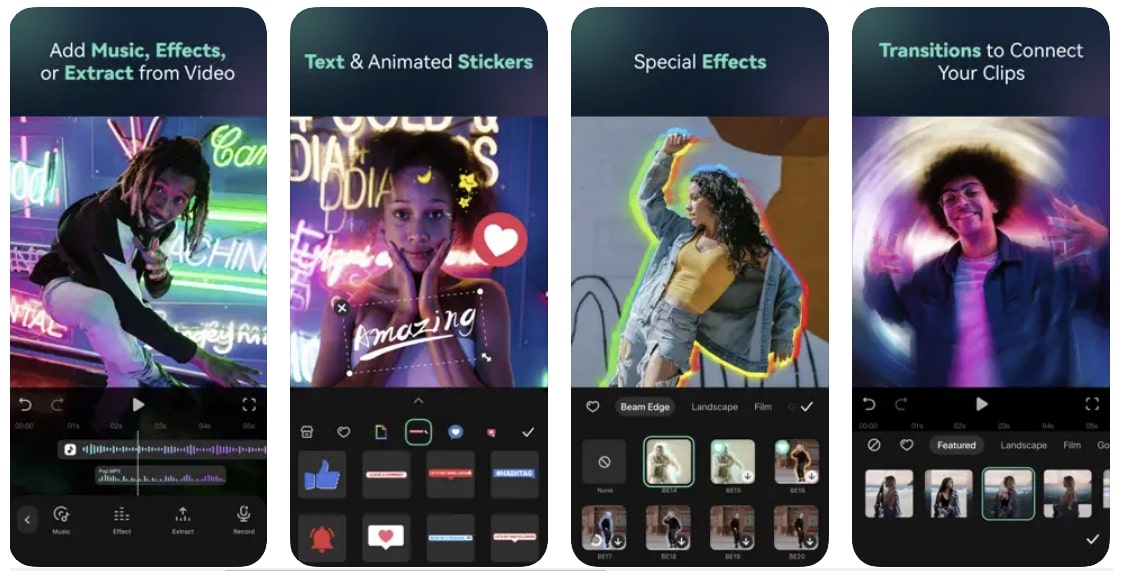 filmora color grading iphone app