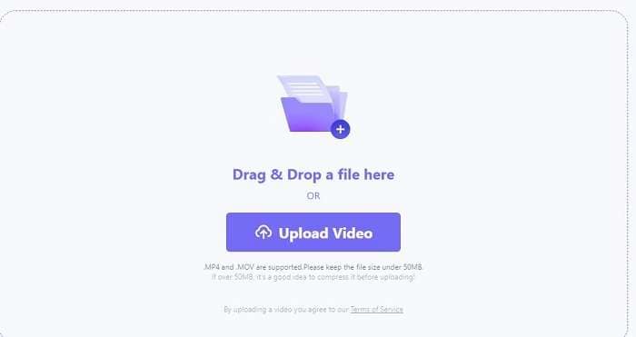 drag and drop video in media io