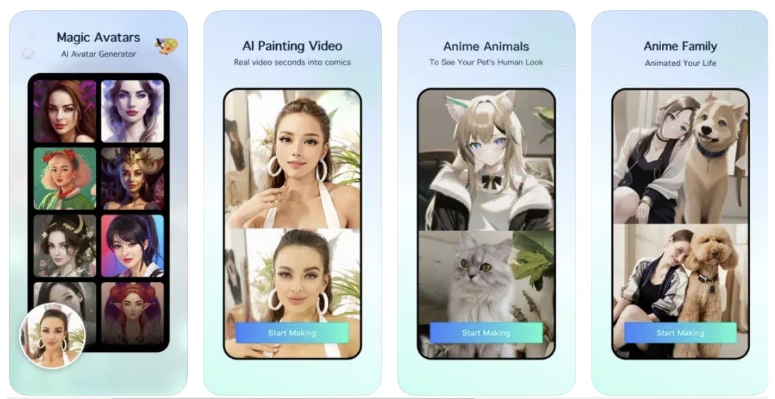 faceplay ai generador de avatares