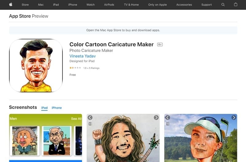 caricaturista a colori