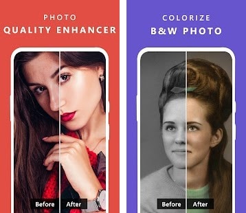 enhance photo quality app zum scharf machen