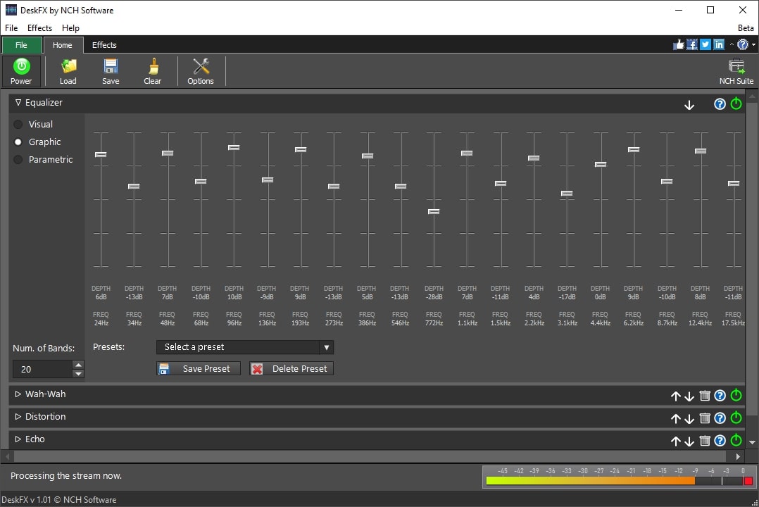 potenciador de audio deskfb