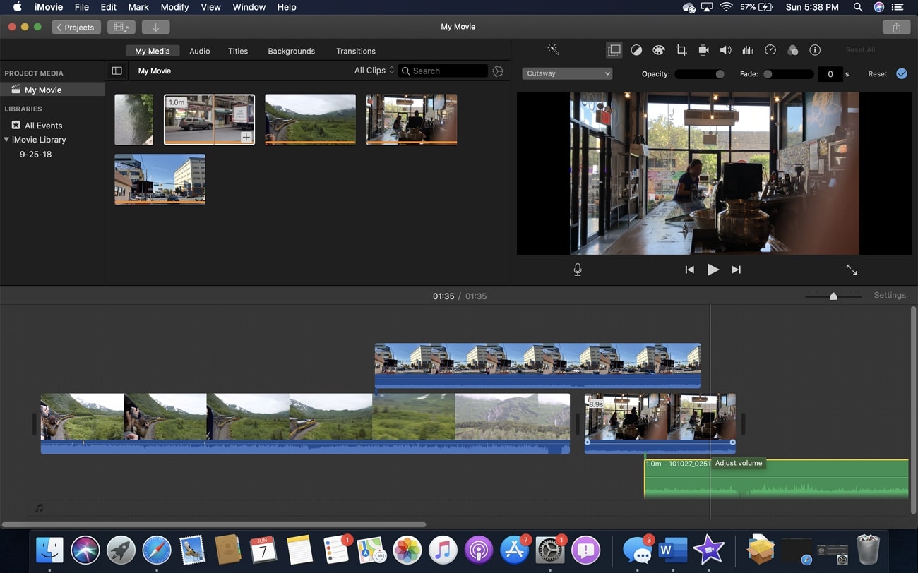 editor de video gratuito imovie