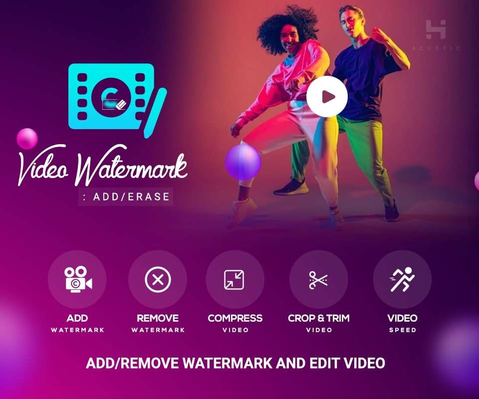 video watermark add erase