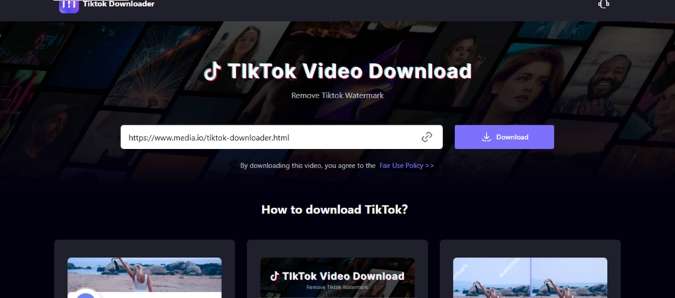 Download TikTok Videos with By Click Downloader