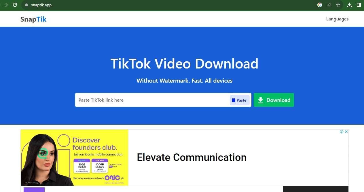 TikTok to MP4 - Download TikTok as HD Video Online Free 