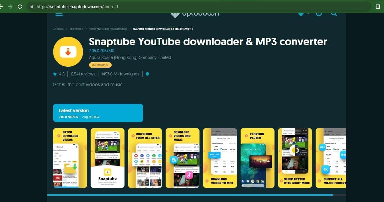 SnapTube YT - Baixar Video & MP3 Conversor - Microsoft Apps