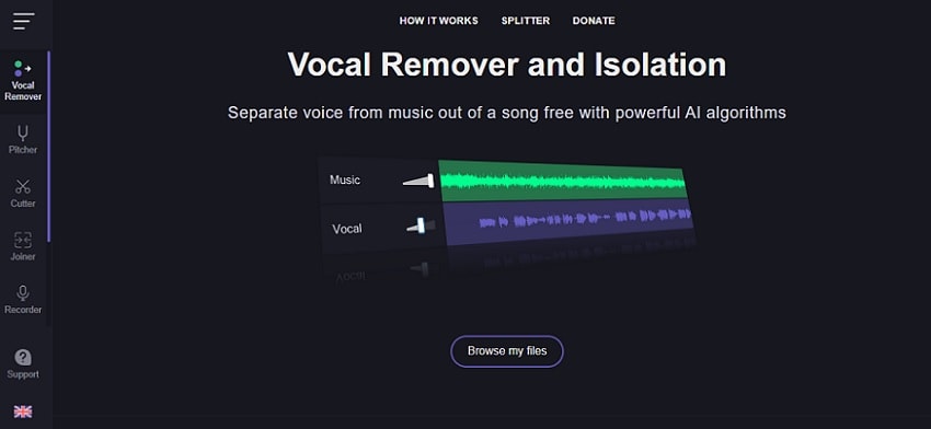 vocalremover.org vocal remover app online
