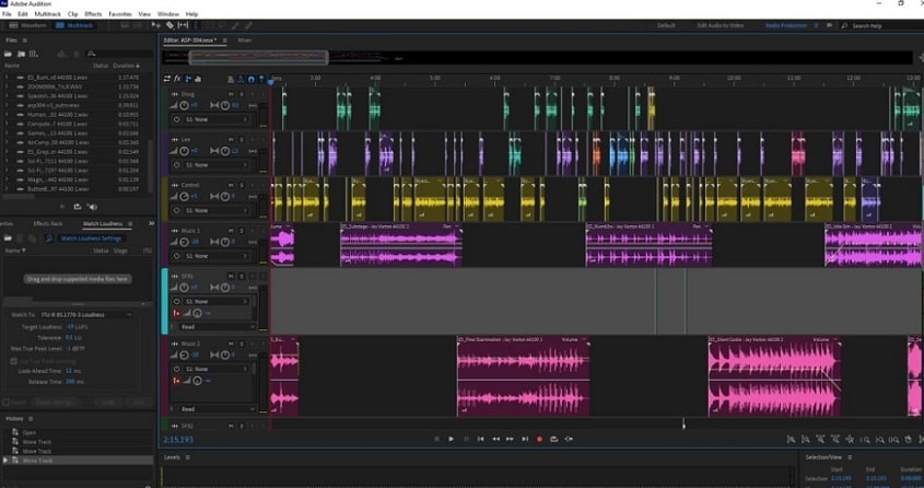 applicazione per la rimozione delle voci di adobe audition