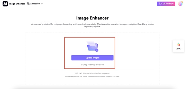 media.io upload images