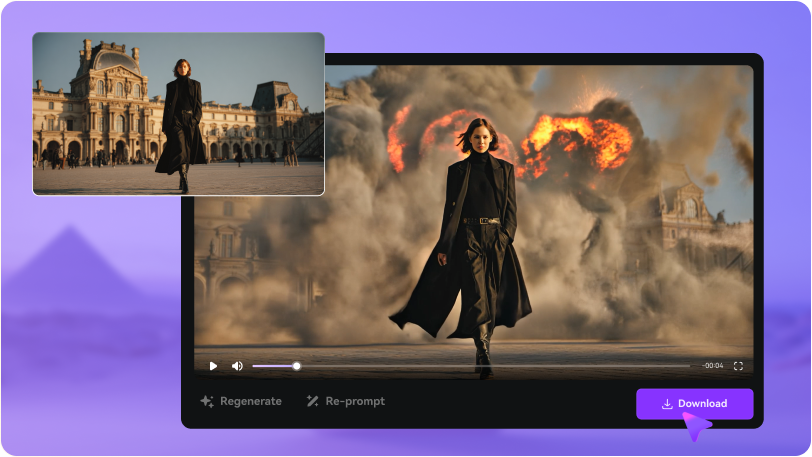 generate explosion effect with ai