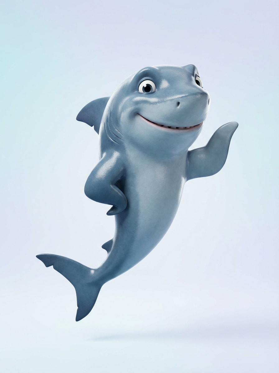 3D Animated Shark