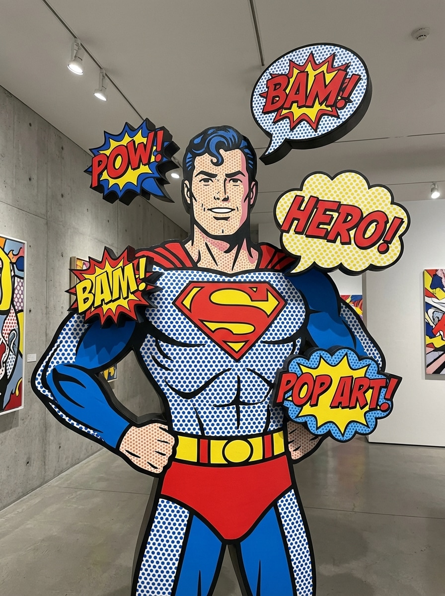 3D Pop Art Hero