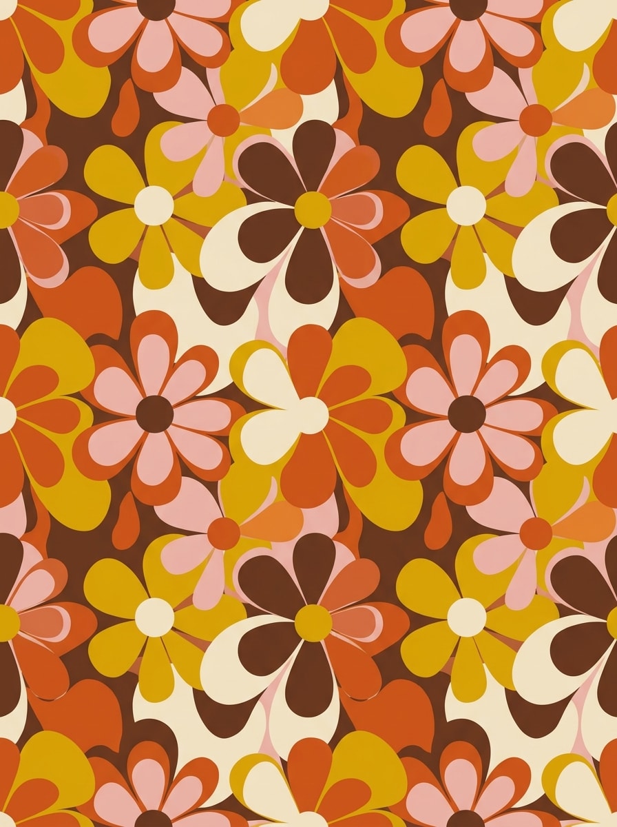 70s Groovy Floral