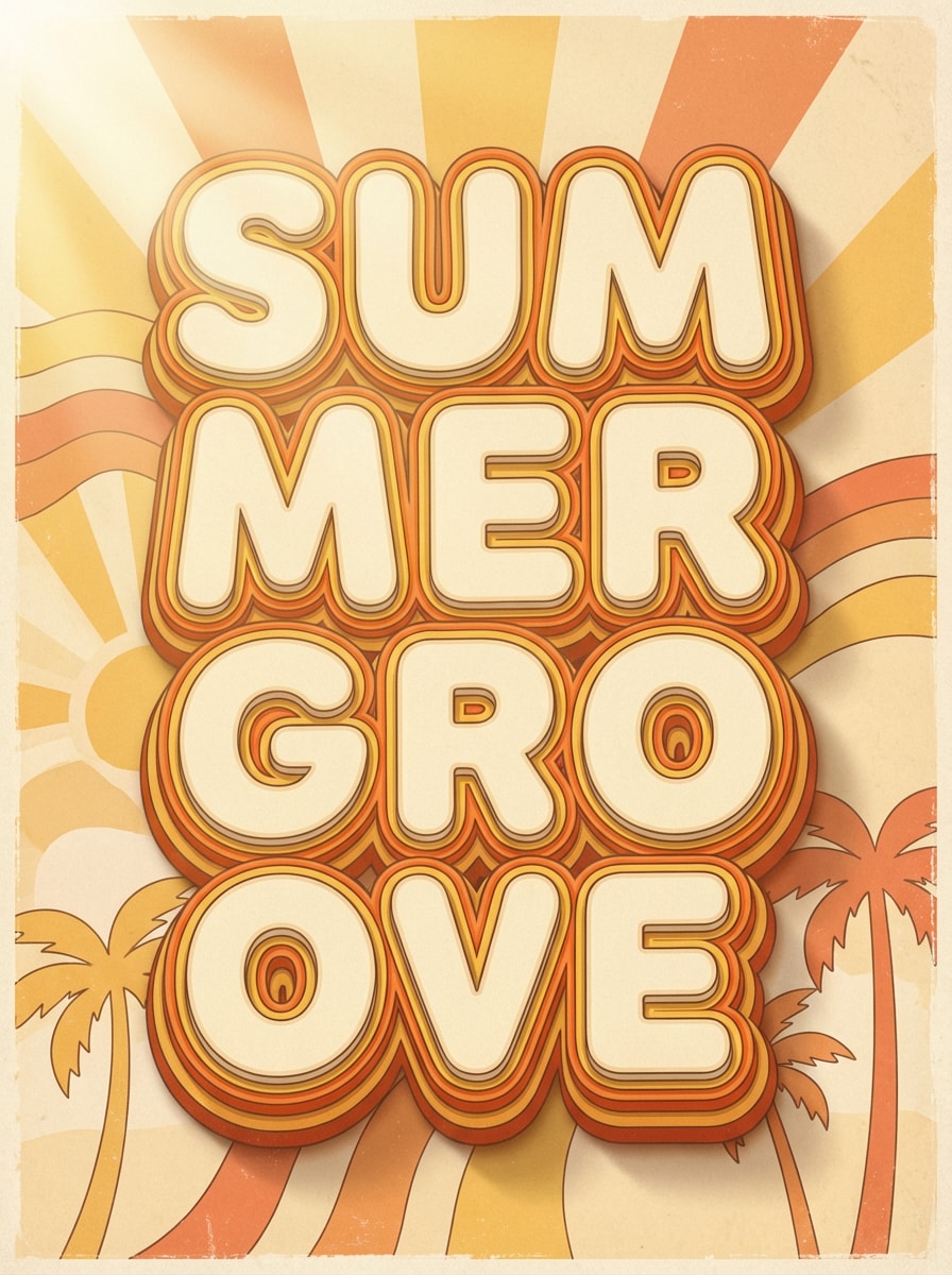 70s Retro Poster Type