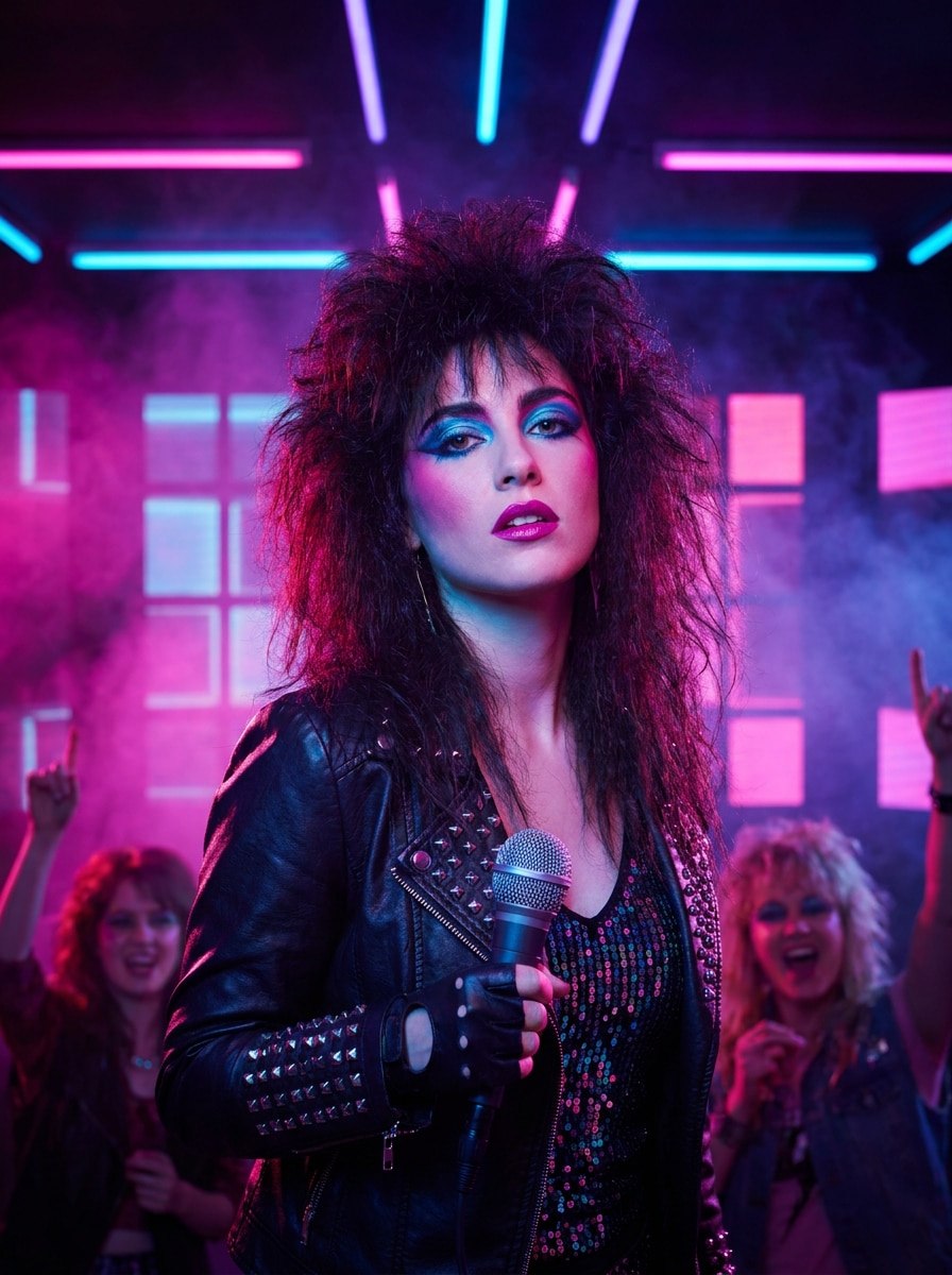 80s Neon Rockstar