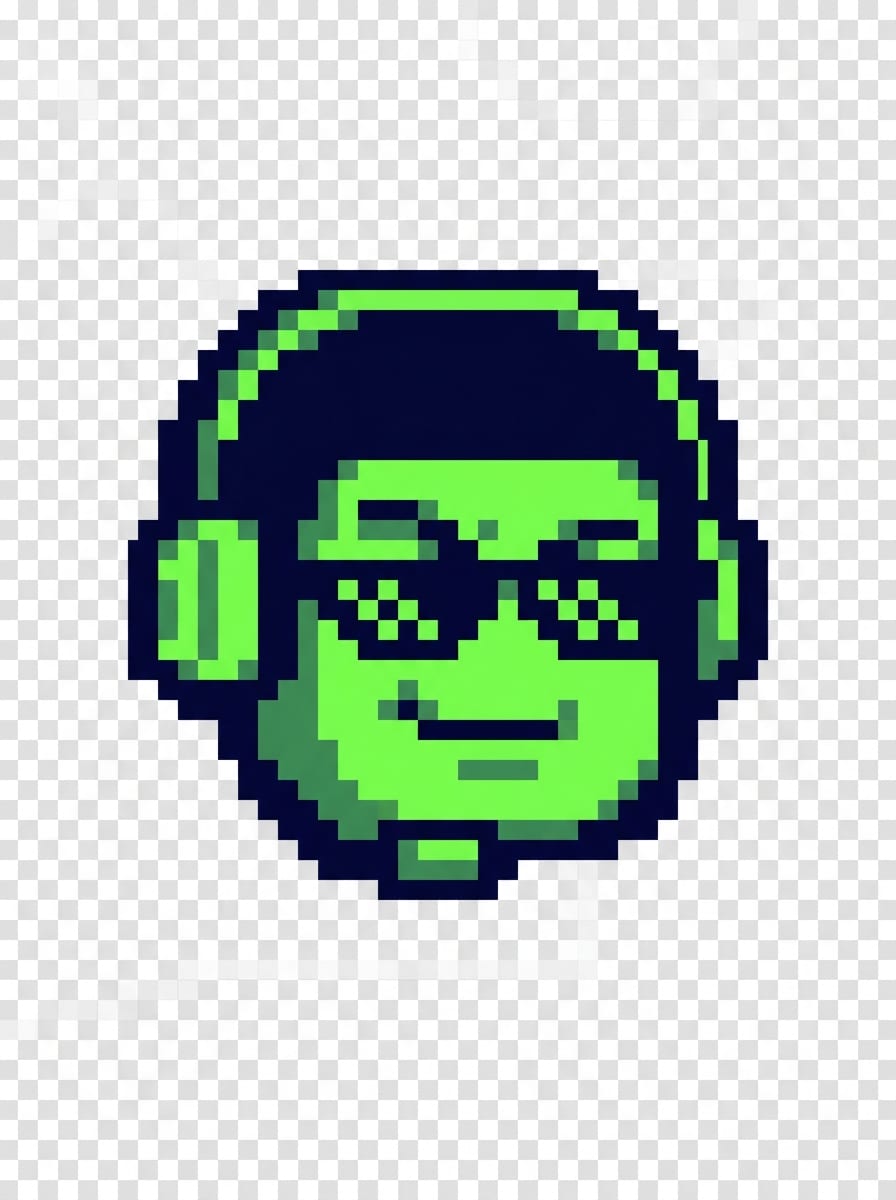 8-Bit Gamer Mascot