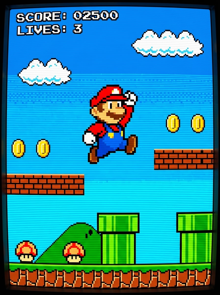 8-Bit Pixel Platformer