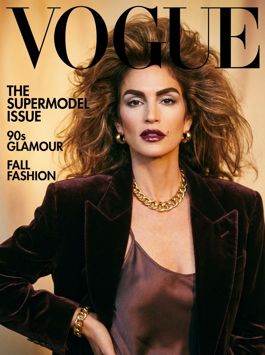 90s Supermodel AI Cover