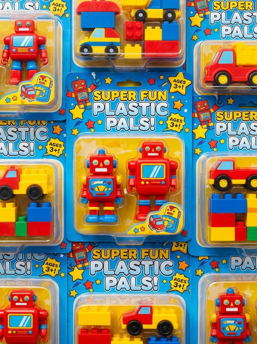 90s Toy Store Color Pop