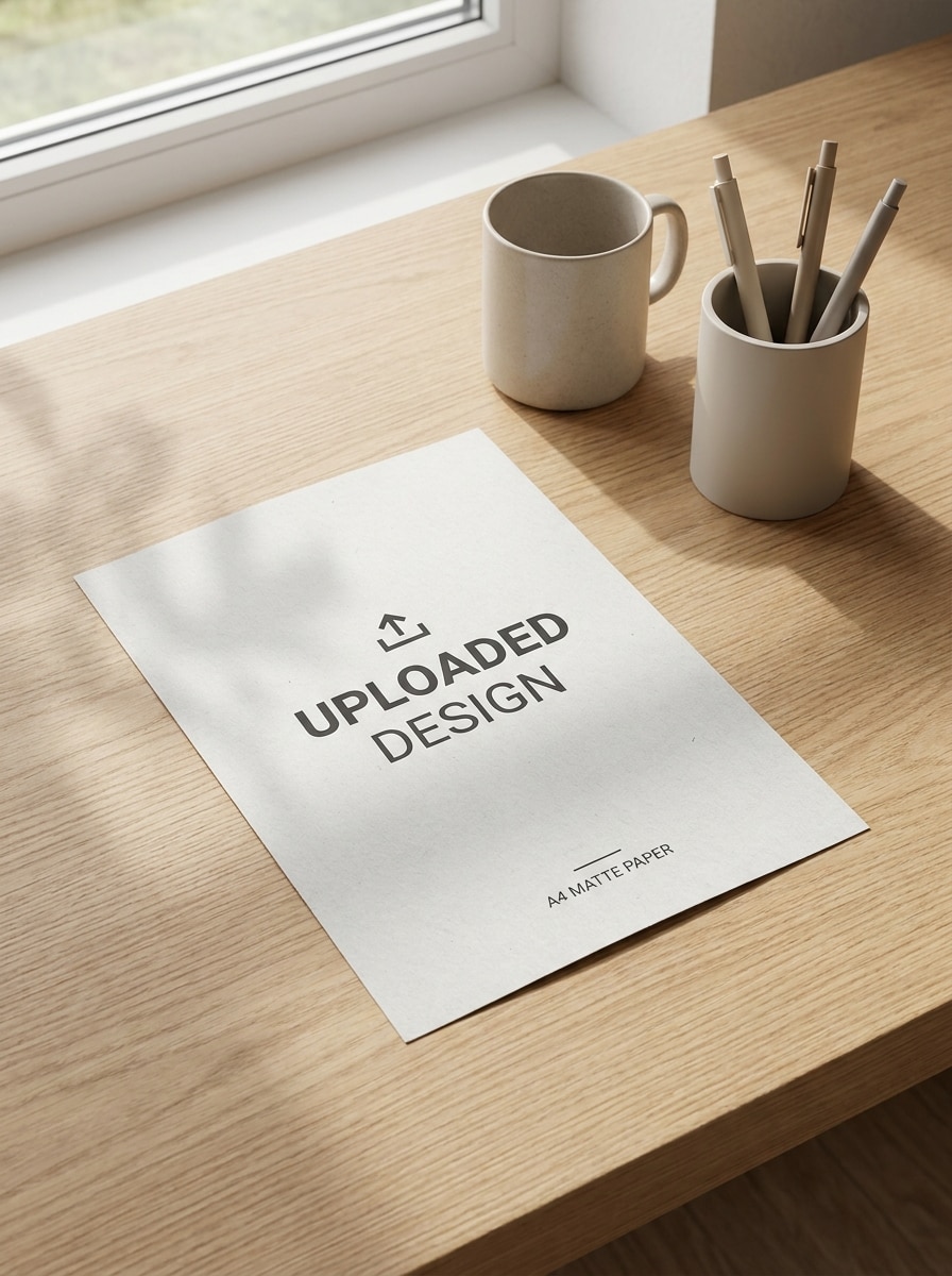 A4 Flyer Mockup