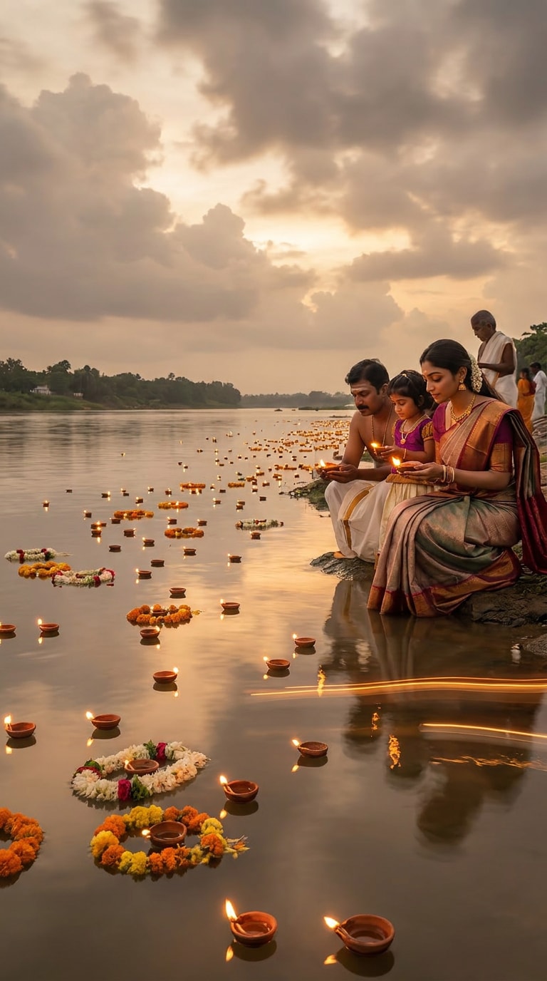 Aadi Perukku Family Ritual AI Prompt