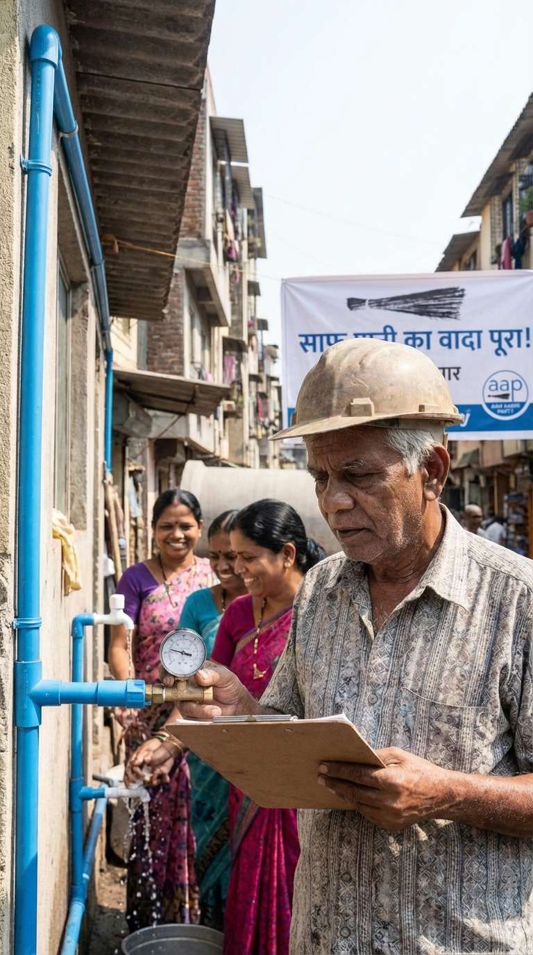 Water reform policy visual prompt