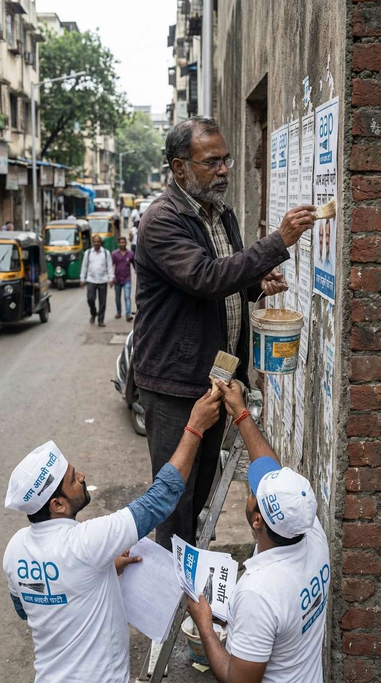 Wall poster volunteer prompt