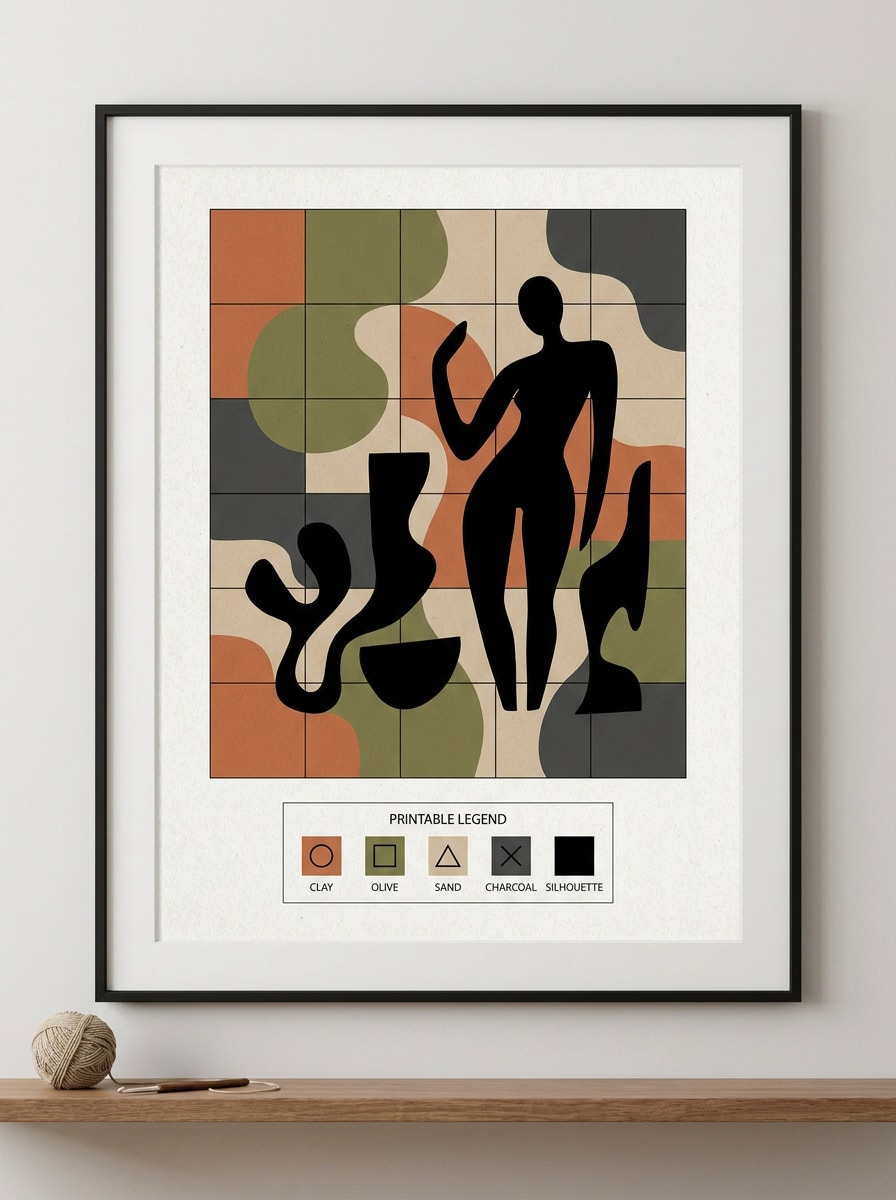 Abstract Home Decor Panel