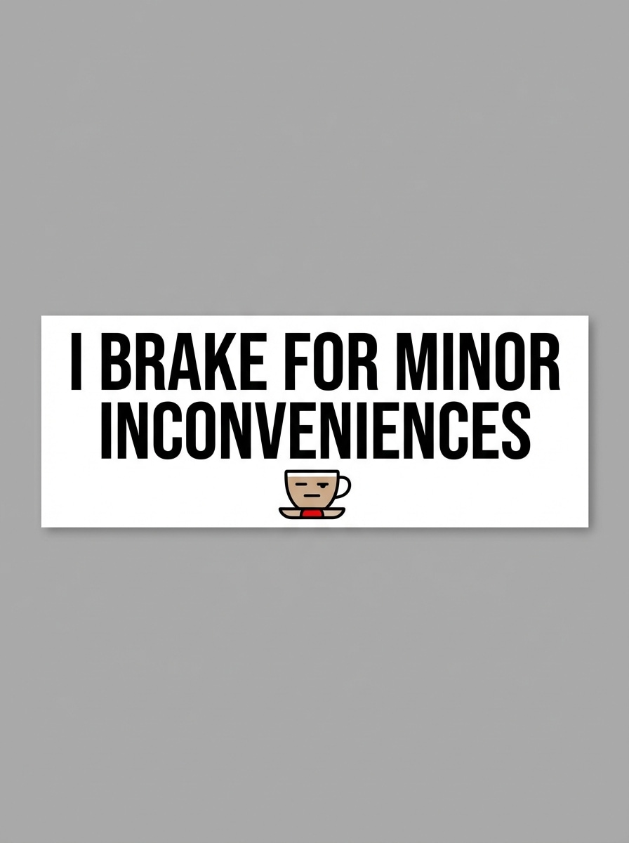 Absurd Deadpan Meme Sticker