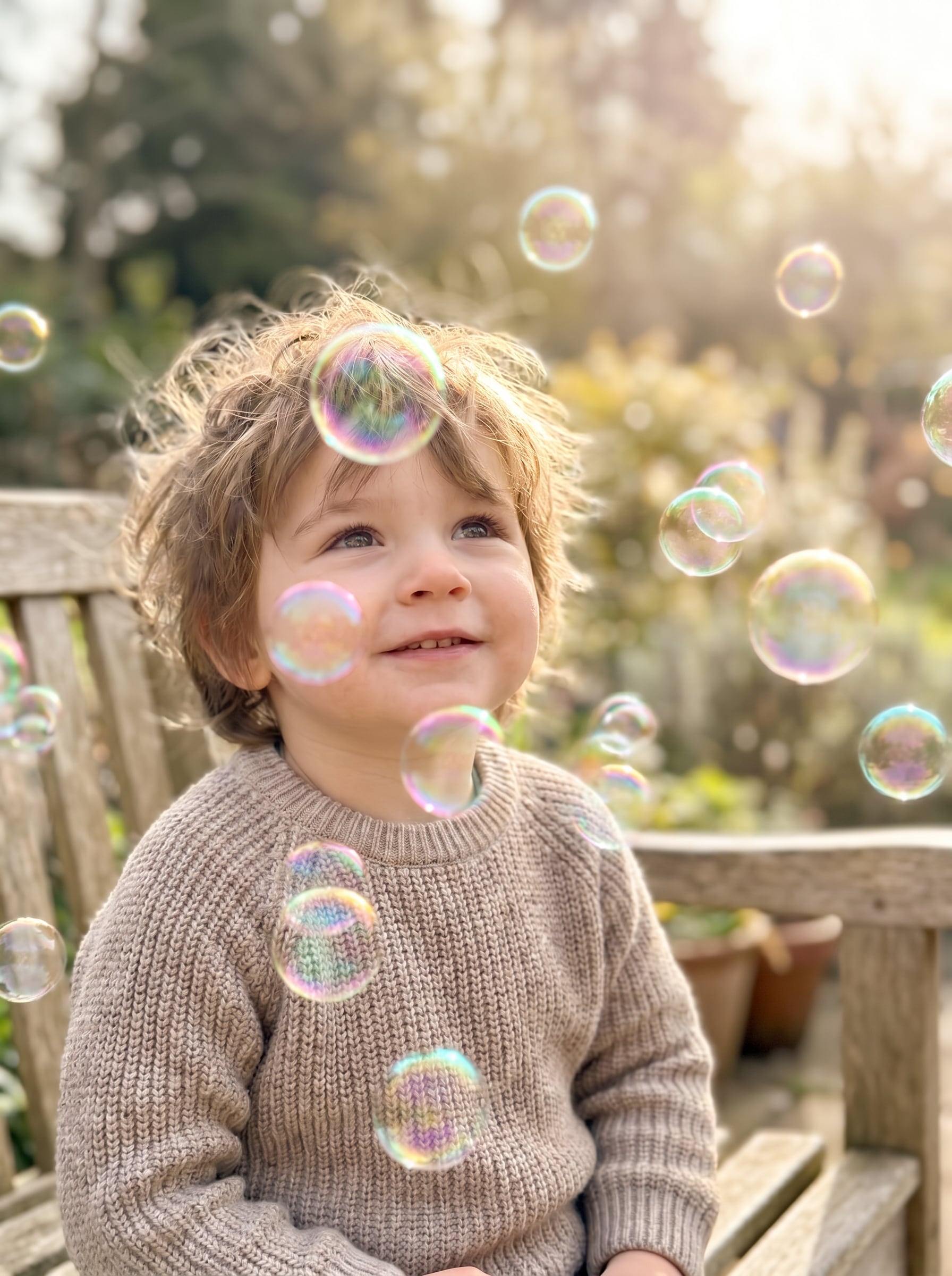 Add Bubbles To Photo After