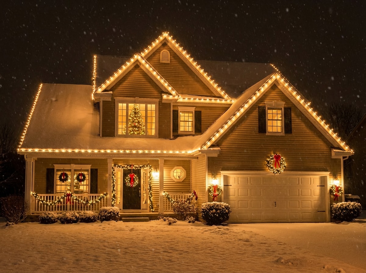 After image for Christmas Lights on My House