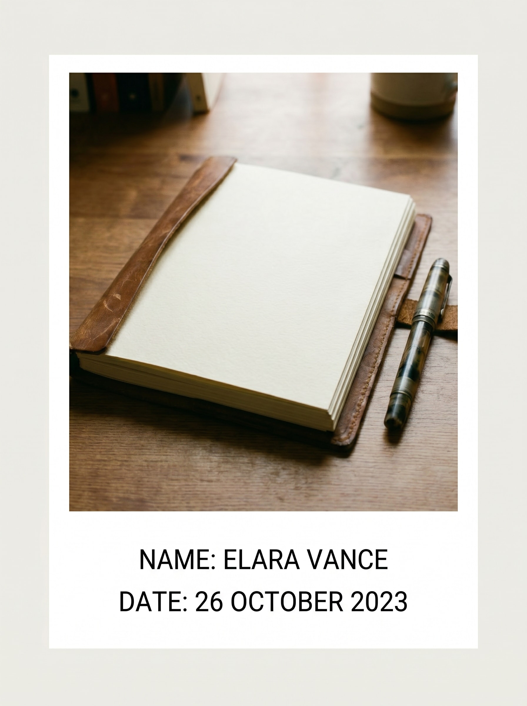 Add Name And Date In Photo After