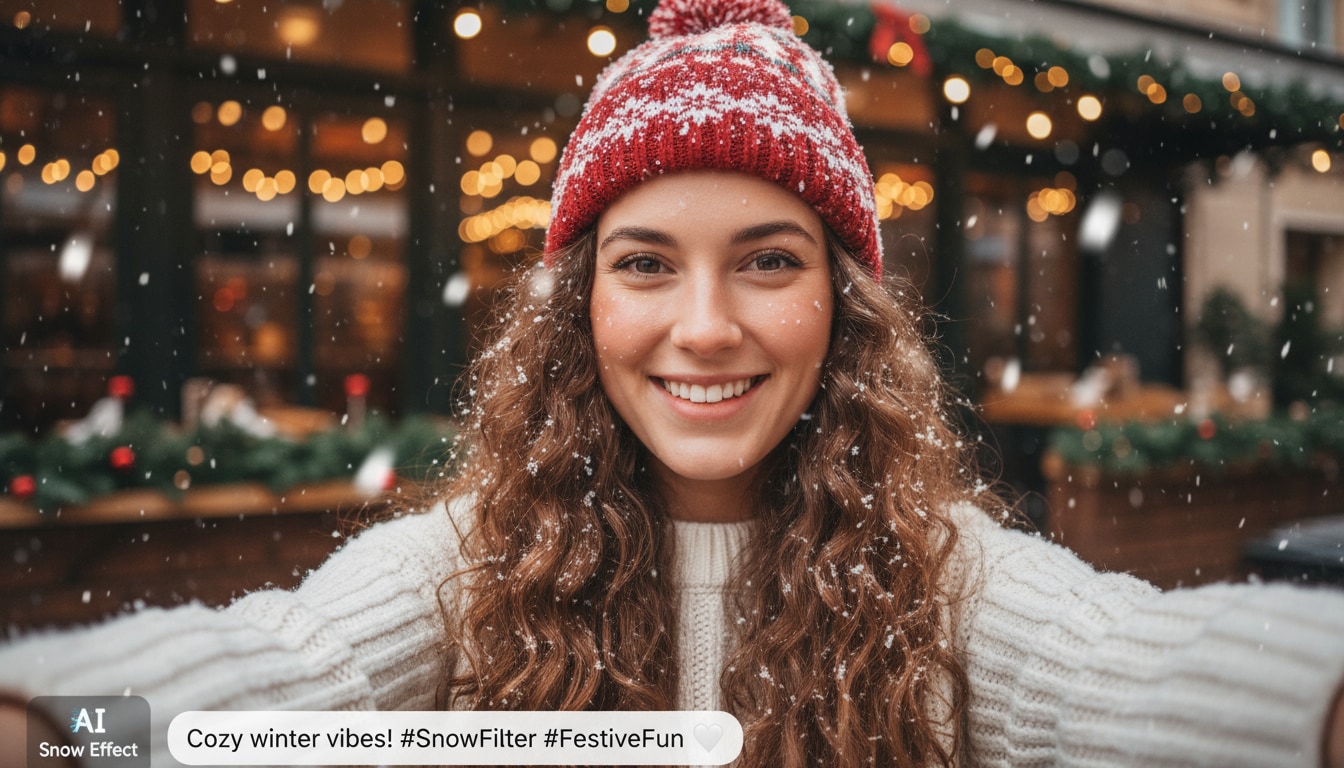 Create Winter-Themed Social Media Posts
