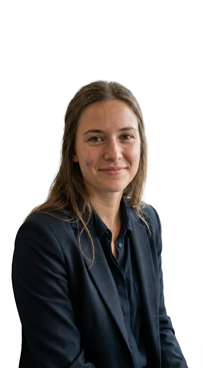 After portrait white background result