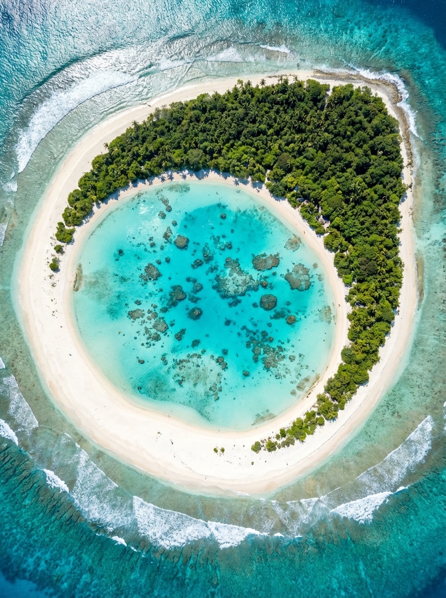 Aerial Tropical Paradise