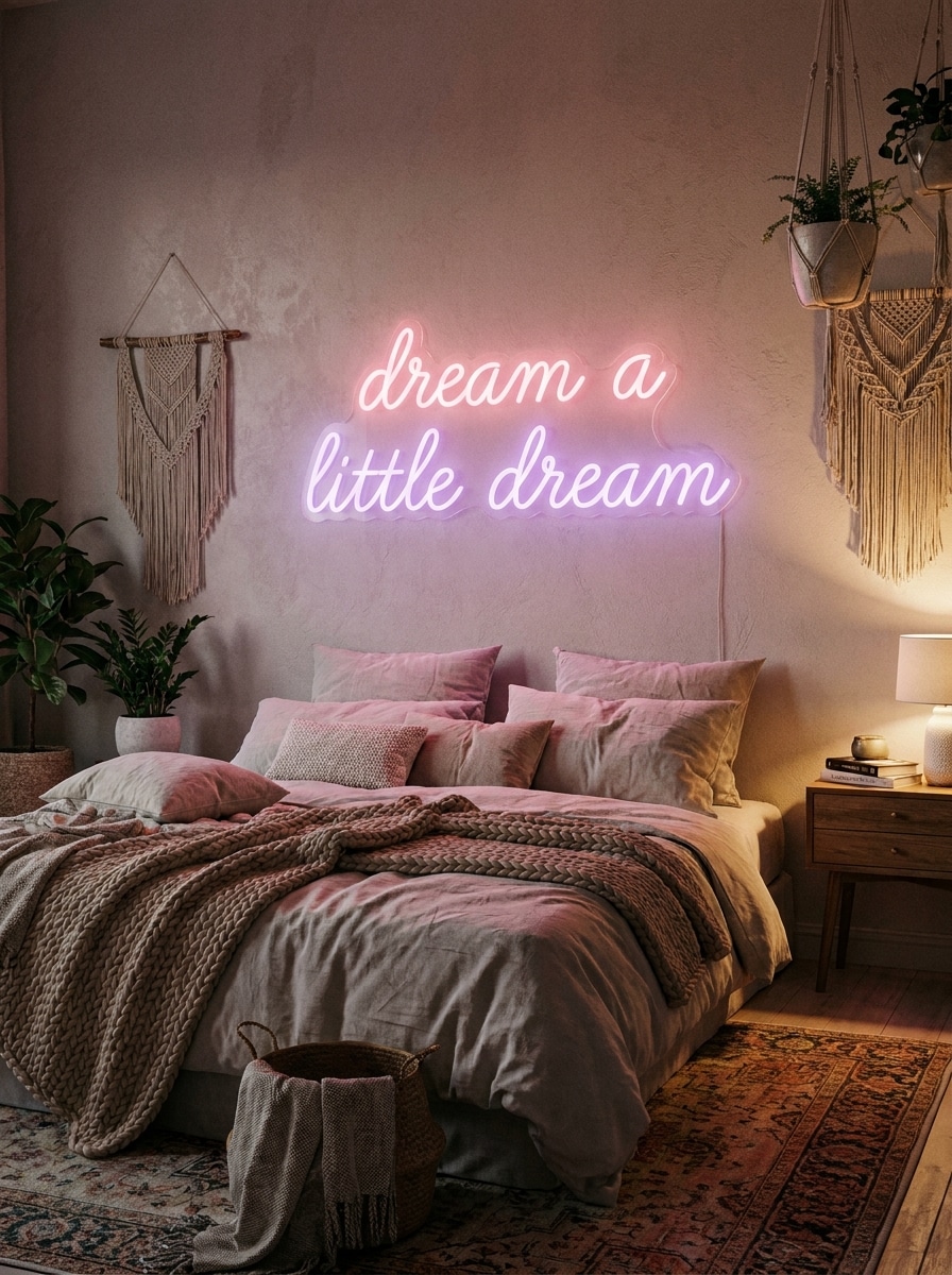 Aesthetic Bedroom Neon