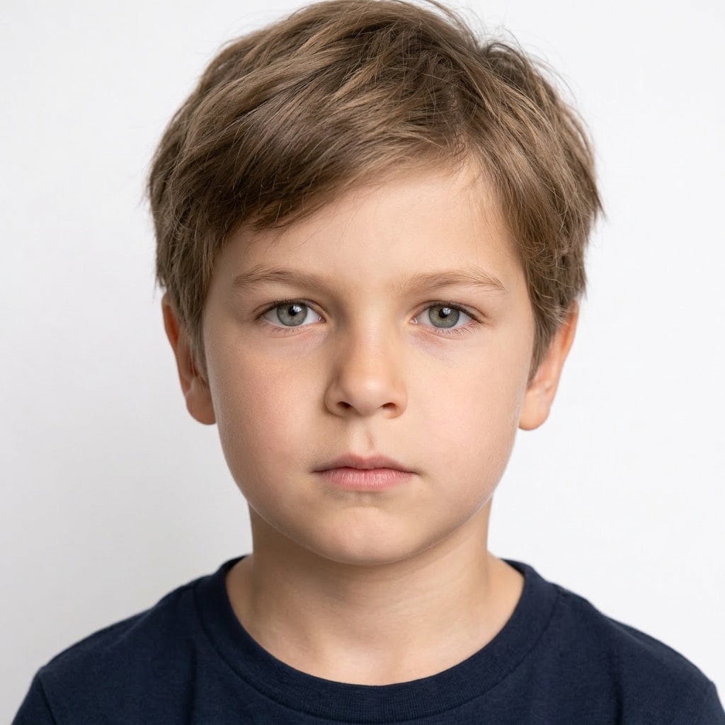 AI age regression child version result