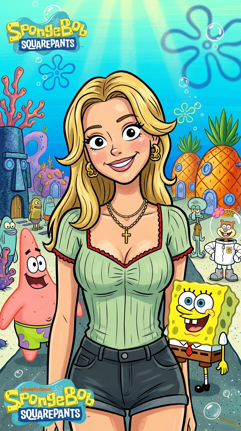 Edgy 2000s action cartoon versions created from a selfie