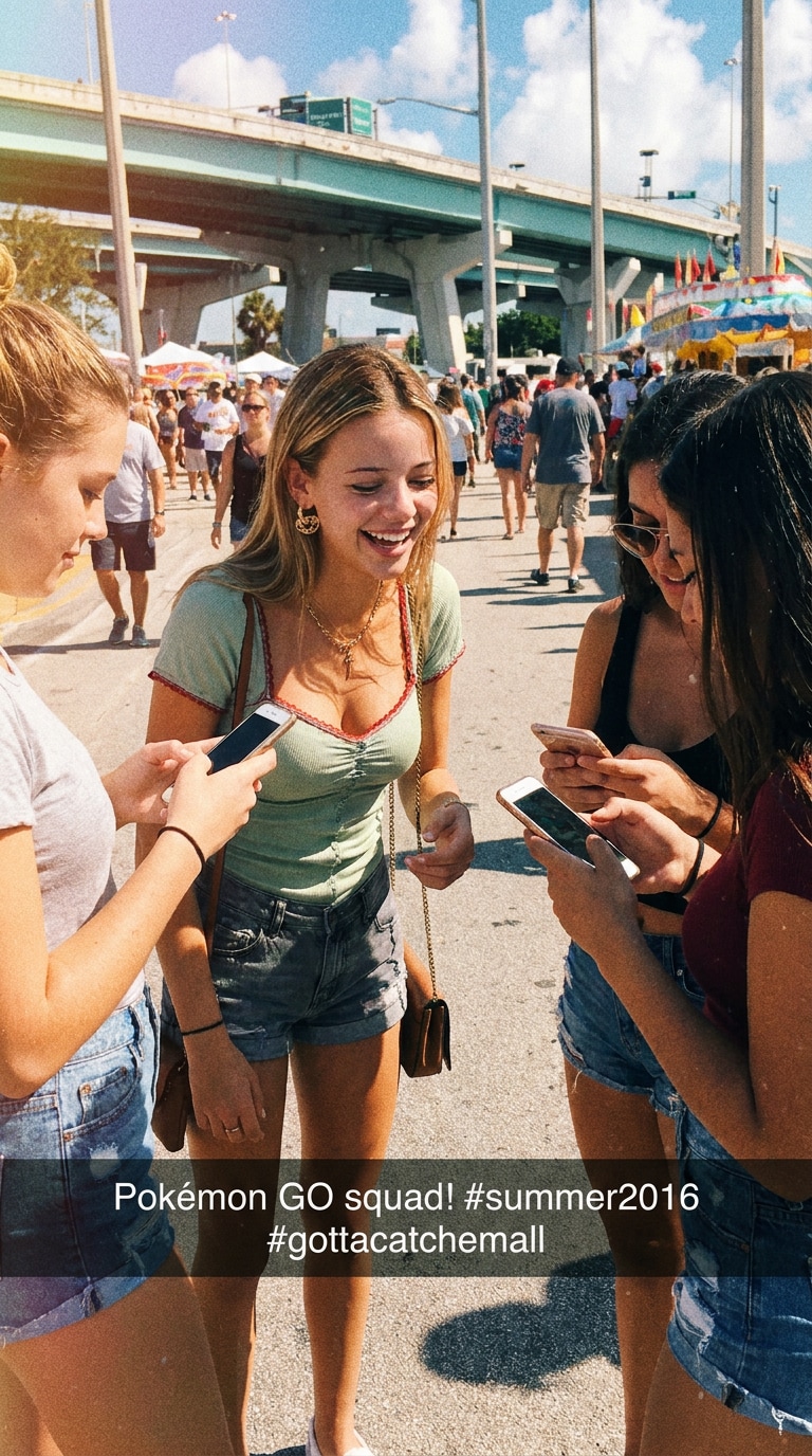 AR Game Street Walk 2016 AI Prompt