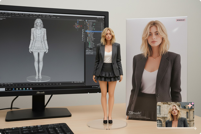try ai 3d figure generator